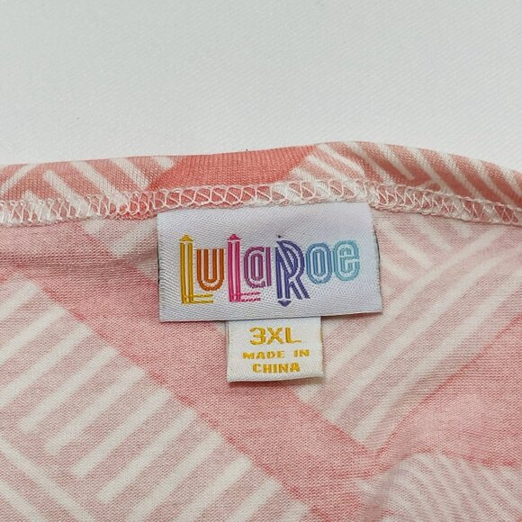 Lularoe Julia Dress Straight Midi Maxi 3XL Geo Casual Colorful Comfy Workwear - Picture 8 of 12